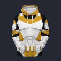 Modetrail Star Wars 212th Attack Battalion Clone Trooper Tracksuit Costume Hoodie Sweatshirt T-Shirt Sweatpants, S-5XL US Size