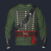 Modetrail 95th Rifles Uniform British Army Captain Long Sleeves Costume, British Costume S-5XL US Size, Gift For Him