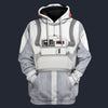 Modetrail AT-AT Driver Helmet Tracksuit Costume Hoodie Sweatshirt T-Shirt Sweatpants, Star Wars Costume S-5XL US Size
