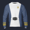 Modetrail Star Trek Admiral James-T.Kirk-EXO Sixth Independence Tracksuit Costume Hoodie Sweatshirt T-Shirt Sweatpants, S-5XL US Size
