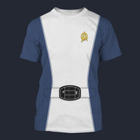 Modetrail Star Trek Admiral James-T.Kirk-EXO Sixth Independence Tracksuit Costume Hoodie Sweatshirt T-Shirt Sweatpants, S-5XL US Size