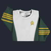 Modetrail Star Trek Admiral James-T.Kirk-EXO Sixth Sweater Costume, S-5XL US Size, Gift For Him