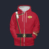 Modetrail Star Trek Admiral James T.Kirk Zip Hoodie Costume, S-5XL US Size, Gift For Him