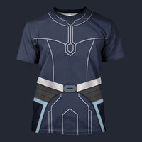 Modetrail Ahsoka Tano Tracksuit Costume Hoodie Sweatshirt T-Shirt Sweatpants, Star Wars Costume S-5XL US Size