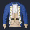 Modetrail American Alexander Hamilton Long Sleeves Costume, American Costume S-5XL US Size, Gift For Him