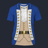 Modetrail American Alexander Hamilton T-shirt Costume, American Costume S-5XL US Size, Gift For Him