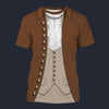 Modetrail American Alexander Hamilton T-shirt Costume, American Costume S-5XL US Size, Gift For Him