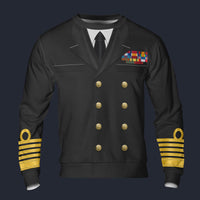 Modetrail American Andrew Cunningham, 1st Viscount Cunningham of Hyndhope Long Sleeves Costume, American Costume S-5XL US Size, Gift For Him