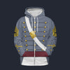 Modetrail American Army West Point Cadet Brigade Activies Officer Tracksuit Costume Hoodie Sweatshirt T-Shirt Sweatpants, American Costume S-5XL US Size