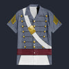 Modetrail American Army West Point Cadet Brigade Commander Hawaiian Shirt Costume, American Costume S-5XL US Size, Unisex Button Down Shirt