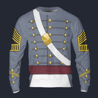 Modetrail American Army West Point Cadet Brigade Operations Officer Long Sleeves Costume, American Costume S-5XL US Size, Gift For Him