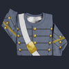Modetrail American Army West Point Cadet Brigade Operations Officer Tracksuit Costume Hoodie Sweatshirt T-Shirt Sweatpants, American Costume S-5XL US Size