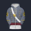 Modetrail American Army West Point Cadet Brigade Operations Officer Tracksuit Costume Hoodie Sweatshirt T-Shirt Sweatpants, American Costume S-5XL US Size