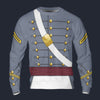 Modetrail American Army West Point Cadet Corporal Long Sleeves Costume, American Costume S-5XL US Size, Gift For Him
