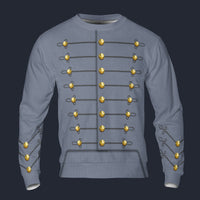 Modetrail American Cadet George Armstrong Custer 1860s Long Sleeves Costume, American History Costume S-5XL US Size, Gift For Him, Gift For Him