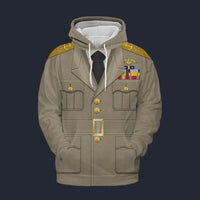 Modetrail American Chester W.Nimitz Fleece Hoodie Costume, American Costume S-5XL US Size, Gift For Him