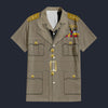 Modetrail American Chester W.Nimitz Hawaiian Shirt Costume, American Costume S-5XL US Size, Unisex Button Down Shirt