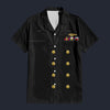 Modetrail American Chester W.Nimitz Hawaiian Shirt Costume, American Costume S-5XL US Size, Unisex Button Down Shirt
