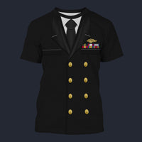 Modetrail American Chester W.Nimitz T-shirt Costume, American Costume S-5XL US Size, Gift For Him