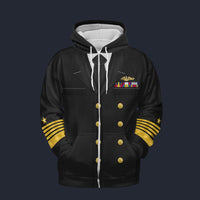 Modetrail American Chester W.Nimitz Zip Hoodie Costume, American Costume S-5XL US Size, Gift For Him
