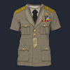Modetrail American Chester W.Nimitz T-shirt Costume, American Costume S-5XL US Size, Gift For Him