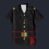 Modetrail American Civil War- Union Army- Captain of Infantry Set 2 Hawaiian Shirt Costume, American Costume S-5XL US Size, Unisex Button Down Shirt