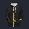 Modetrail American Civil War- Union Army- Cavalry Trooper Fleece Hoodie Costume, American Costume S-5XL US Size, Gift For Him