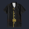 Modetrail American Civil War- Union Army- Cavalry Trooper Hawaiian Shirt Costume, American Costume S-5XL US Size, Unisex Button Down Shirt