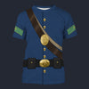 Modetrail American Civil War Uniforms Hospital Stewart T-shirt Costume, American Costume S-5XL US Size, Gift For Him