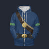 Modetrail American Civil War Uniforms Hospital Stewart Zip Hoodie Costume, American Costume S-5XL US Size, Gift For Him