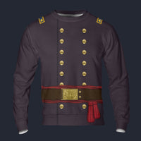 Modetrail American Civil War- Union Army- Major- Infantry Long Sleeves Costume, American Costume S-5XL US Size, Gift For Him