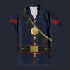Modetrail American Civil War Union Artillery Corporal Hawaiian Shirt Costume, American Costume S-5XL US Size, Unisex Button Down Shirt