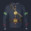 Modetrail American Civil War Union Artillery Hospital Stewart Tracksuit Costume Hoodie Sweatshirt T-Shirt Sweatpants, American Costume S-5XL US Size