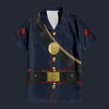 Modetrail American Civil War Union Artillery Pioneer Hawaiian Shirt Costume, American Costume S-5XL US Size, Unisex Button Down Shirt