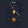 Modetrail American Civil War Union Artillery Pioneer T-shirt Costume, American Costume S-5XL US Size, Gift For Him