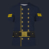 Modetrail American Civil War Union Cavalry Corporal T-shirt Costume, American Costume S-5XL US Size, Gift For Him