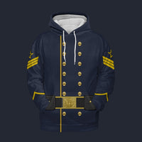 Modetrail American Civil War Union Cavalry Ordnance Sergt Hoodie Costume, American Costume S-5XL US Size, Gift For Him