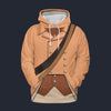 Modetrail American Colonial Militia-1776 Hoodie Costume, American Costume S-5XL US Size, Gift For Him