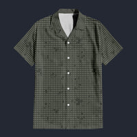 Modetrail Military American Desert Night Camouflage Pattern (DNCP) CAMO Outfit Hawaiian Shirt, Military Costume S-5XL US Size, Unisex Button Down Shirt