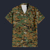 Modetrail American Digital Woodland Camo Tracksuit Costume Hoodie Sweatshirt T-Shirt Sweatpants, Military Costume S-5XL US Size
