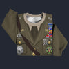 Modetrail American Douglas MacArthur Sweater Costume, American Costume S-5XL US Size, Gift For Him