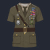 Modetrail American Douglas MacArthur T-shirt Costume, American Costume S-5XL US Size, Gift For Him