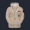 Modetrail American Dwight D. Eisenhower General Of The Army Fleece Hoodie Costume, American Costume S-5XL US Size, Gift For Him