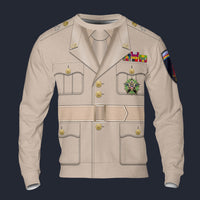 Modetrail American Dwight D. Eisenhower General Of The Army Long Sleeves Costume, American Costume S-5XL US Size, Gift For Him