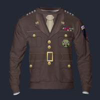 Modetrail American Dwight D. Eisenhower Long Sleeves Costume, American Costume S-5XL US Size, Gift For Him