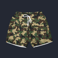 Modetrail Military American ERDL Highland CAMO Outfit Beach Short, Military Costume S-5XL US Size