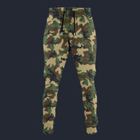 Modetrail American ERDL Highland Camo Sweatpants Costume, Military Costume S-5XL US Size, Gift For Him