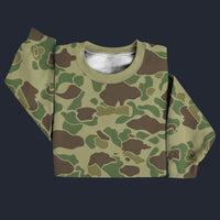 Modetrail American Frog Skin Jungle Camo Sweater Costume, Military Costume S-5XL US Size, Gift For Him