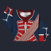 Modetrail American George Washington In Uniform As Colonel Sweater Costume, American Costume S-5XL US Size, Gift For Him