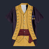 Modetrail American George Washington Set 3 Hawaiian Shirt Costume, American Costume S-5XL US Size, Unisex Button Down Shirt